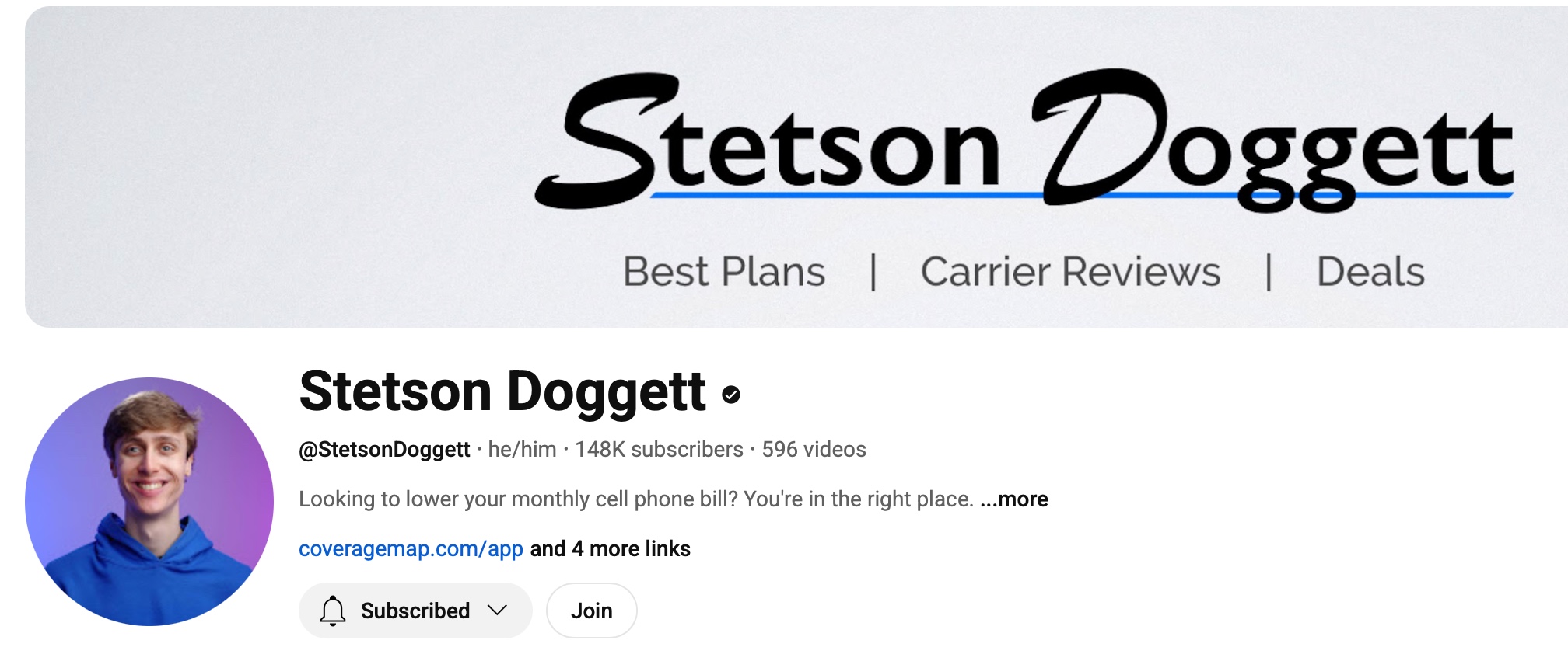 Stetson has it right